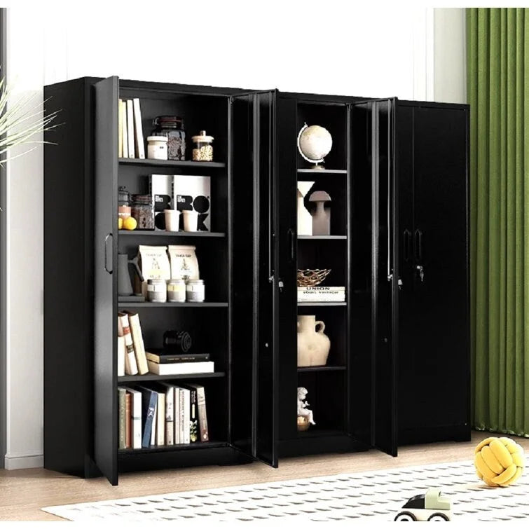 Armoire de rangement métallique à une porte
