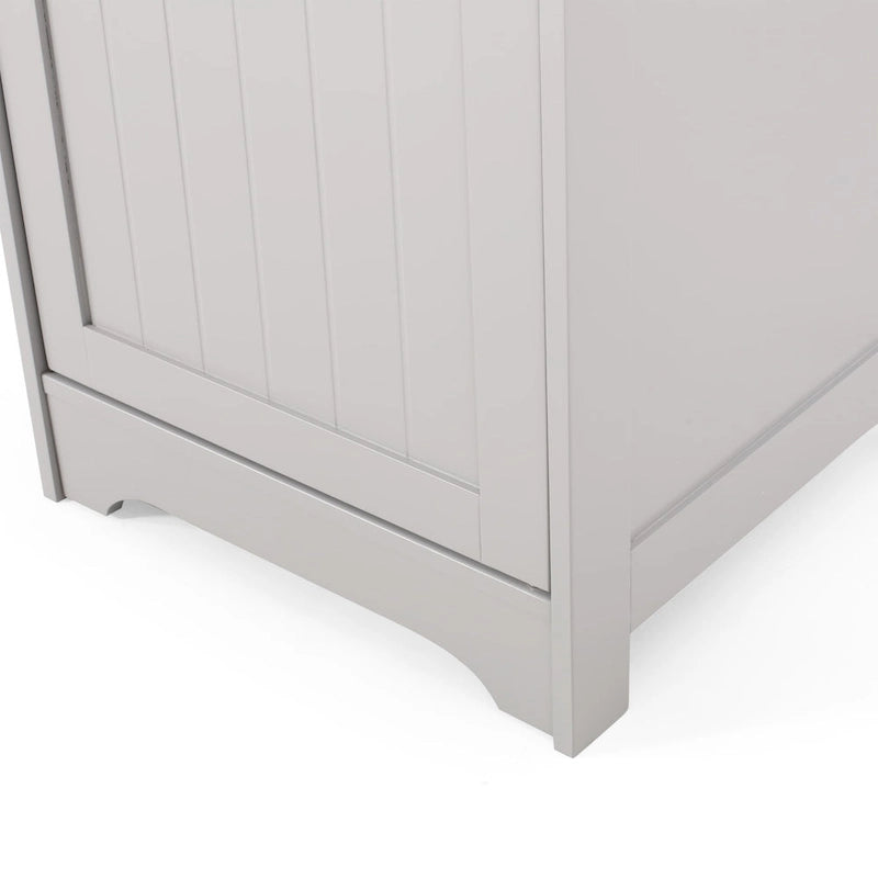 Slatted Bathroom Linen Tower