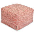 Cotton Twill Ottoman Pouf with Removable Cover