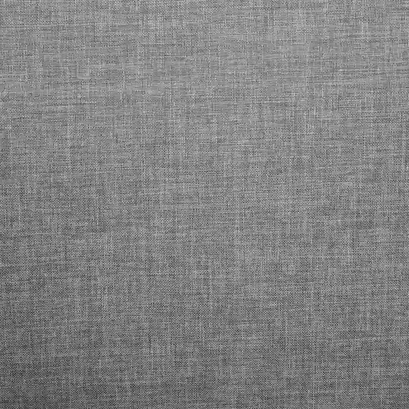Contemporary Grey Fabric Accent Chair with Loose Back Pillow