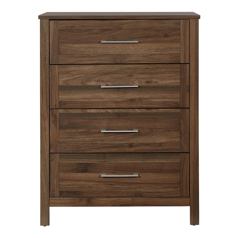 4-Drawer Storage Chest with Metal Glides