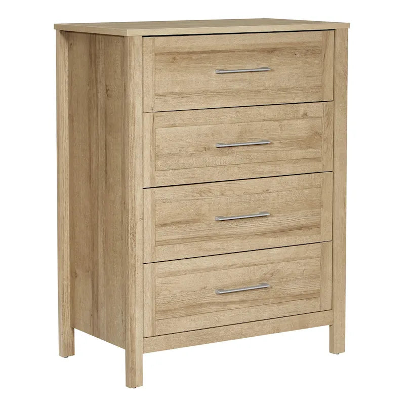 4-Drawer Storage Chest with Metal Glides
