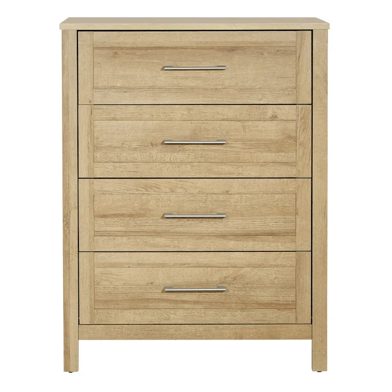 4-Drawer Storage Chest with Metal Glides