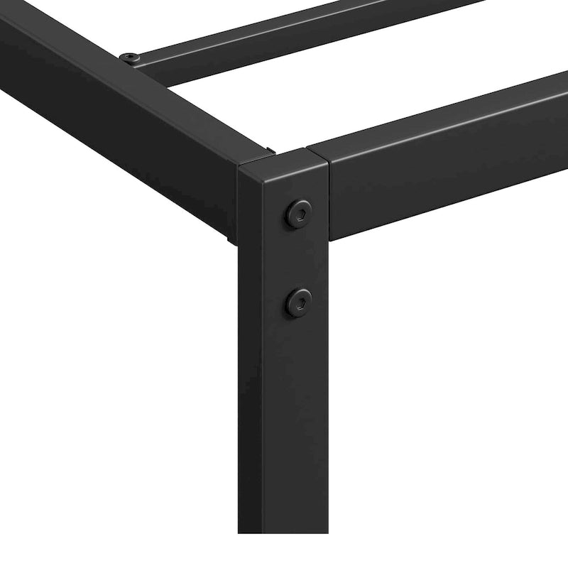 Metal Platform Bed Frame with Under-Bed Storage, Multiple Heights & Sizes