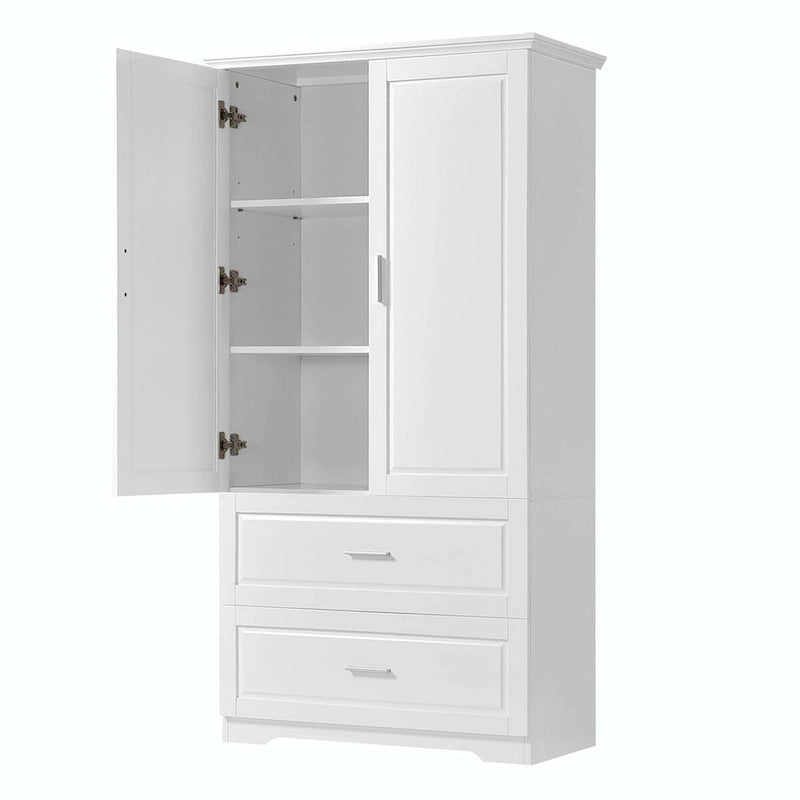 Tall Storage Cabinet with Drawers