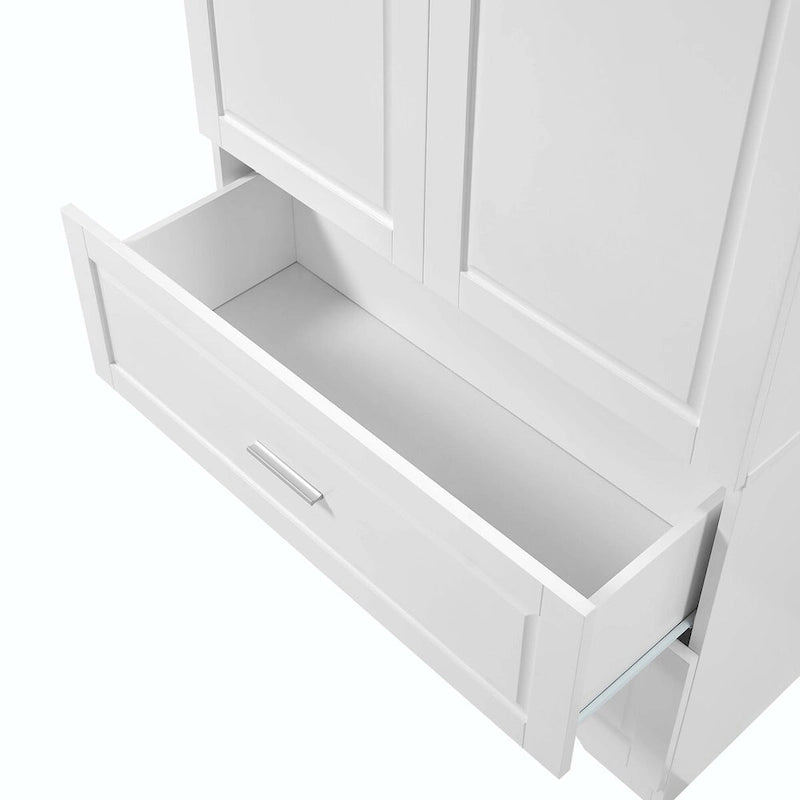 Tall Storage Cabinet with Drawers