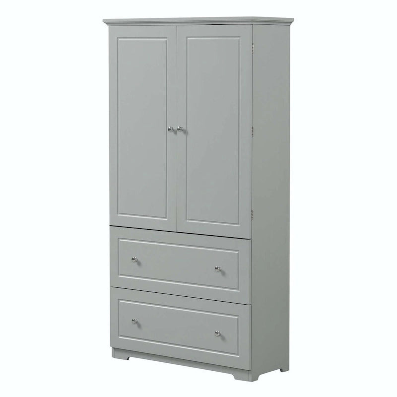 Tall Storage Cabinet with Drawers