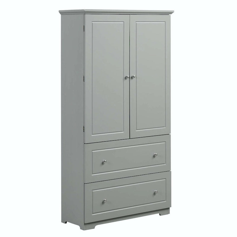 Tall Storage Cabinet with Drawers