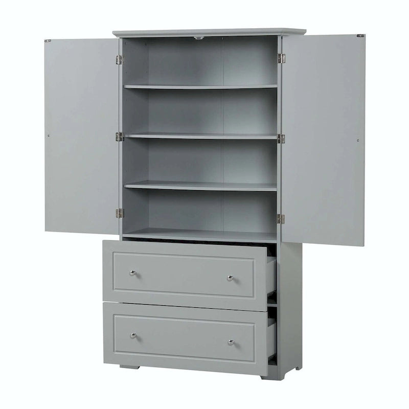 Tall Storage Cabinet with Drawers