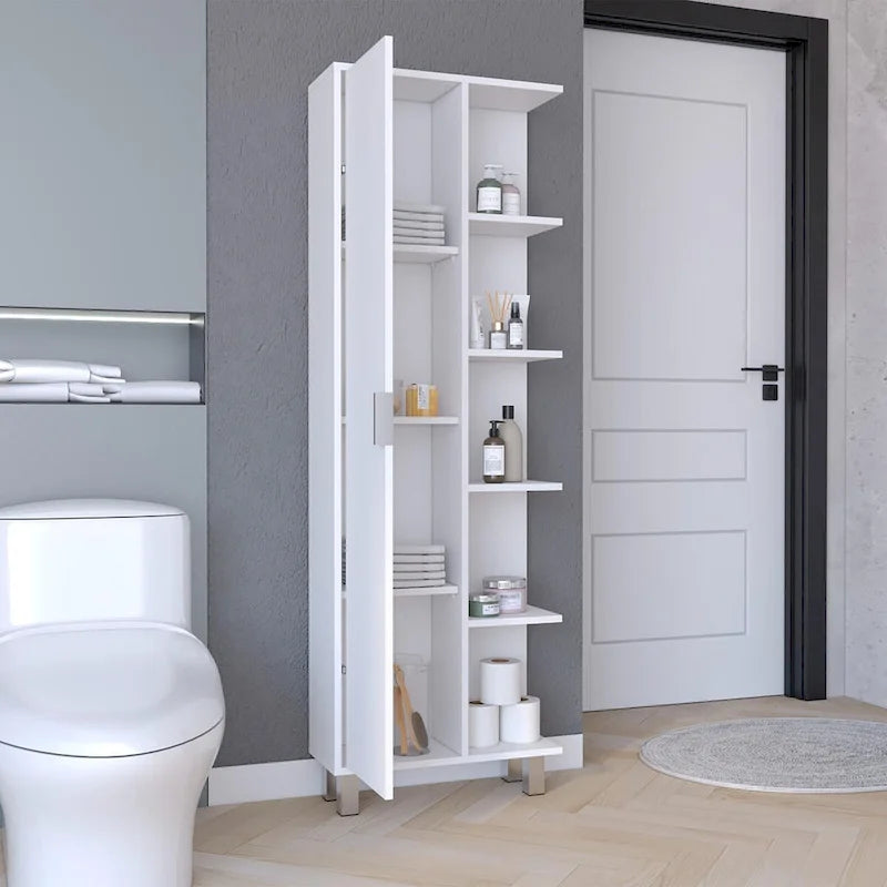63" Tall Linen Tower